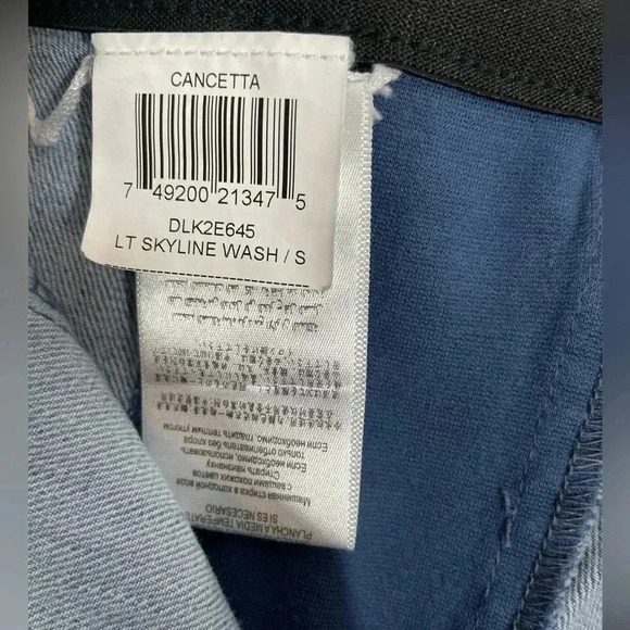 BCBG Patchwork  MAXAZARIA Jegging Blue Jean Pants Size Small - Picture 5 of 7